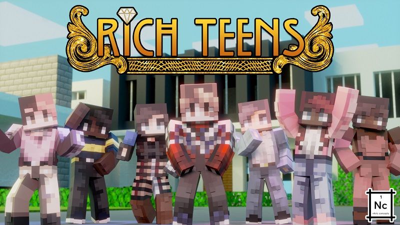 Rich Teens on the Minecraft Marketplace by Nitric Concepts