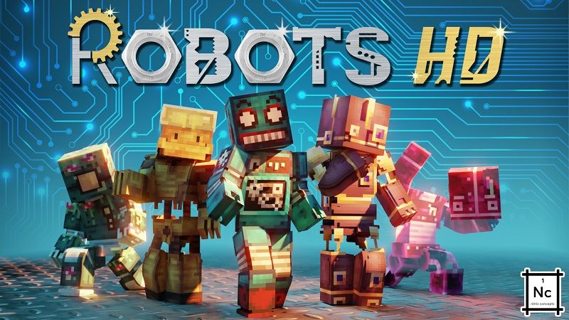 Robots HD on the Minecraft Marketplace by Nitric Concepts