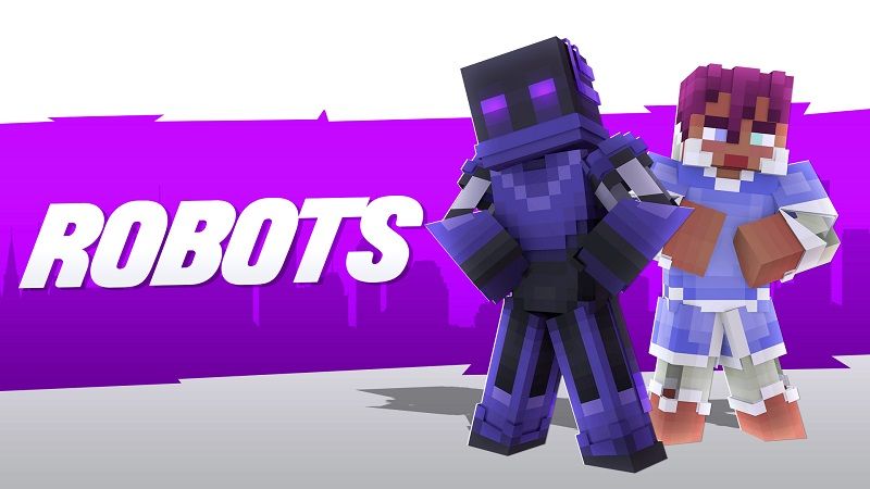 Robots on the Minecraft Marketplace by Nitric Concepts