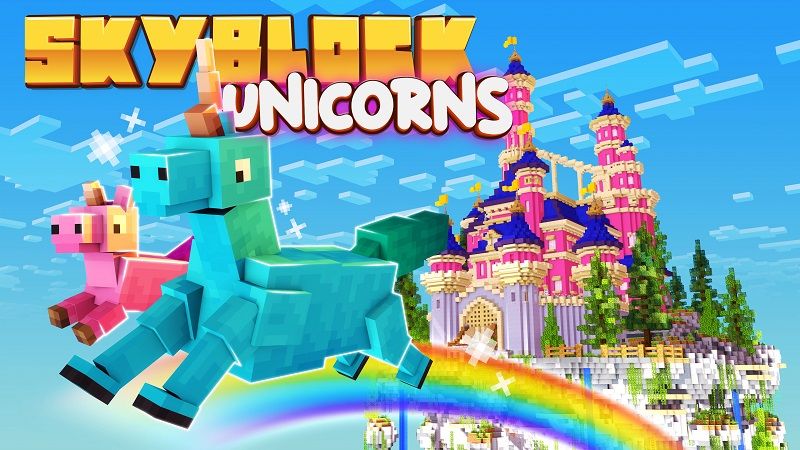 Skyblock Unicorns on the Minecraft Marketplace by Nitric Concepts