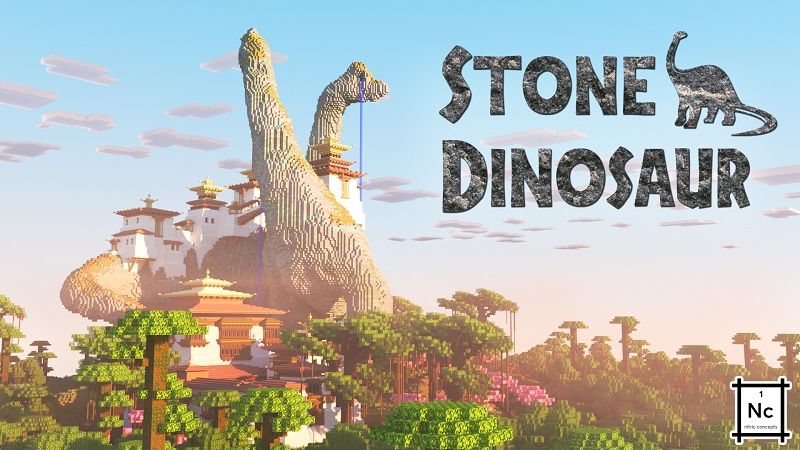 Stone Dinosaur on the Minecraft Marketplace by Nitric Concepts