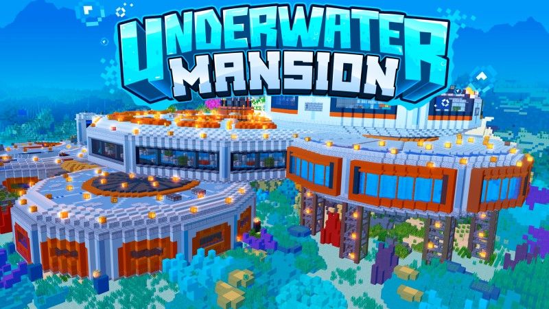 Underwater Mansion on the Minecraft Marketplace by Nitric Concepts