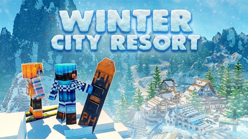 Winter City Resort on the Minecraft Marketplace by Nitric Concepts