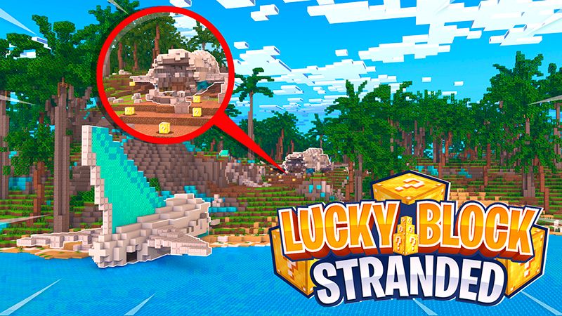 Lucky Block Stranded on the Minecraft Marketplace by Norvale