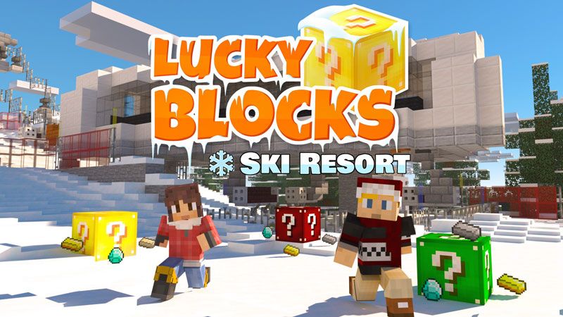 Lucky Blocks - Ski Resort on the Minecraft Marketplace by Norvale