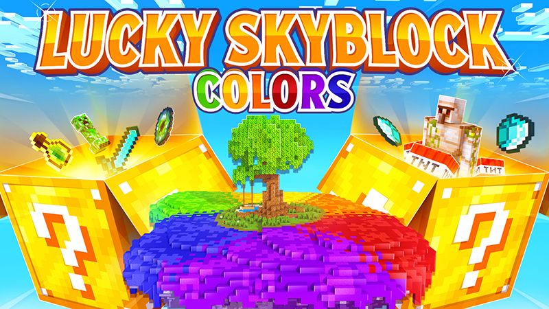 Lucky Skyblock: Colors on the Minecraft Marketplace by Norvale