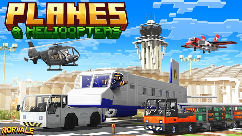 Planes & Helicopters on the Minecraft Marketplace by Norvale