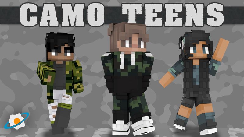 Camo Teens on the Minecraft Marketplace by NovaEGG