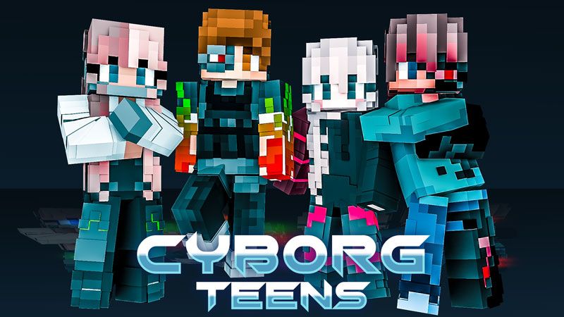 Cyborg Teens on the Minecraft Marketplace by NovaEGG