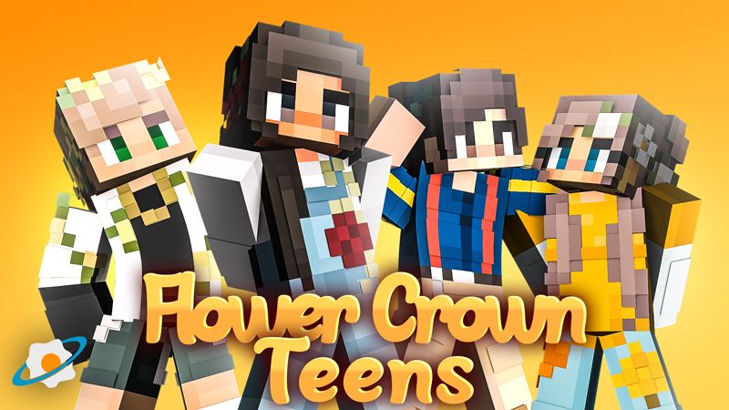 Flower Crown Teens on the Minecraft Marketplace by NovaEGG