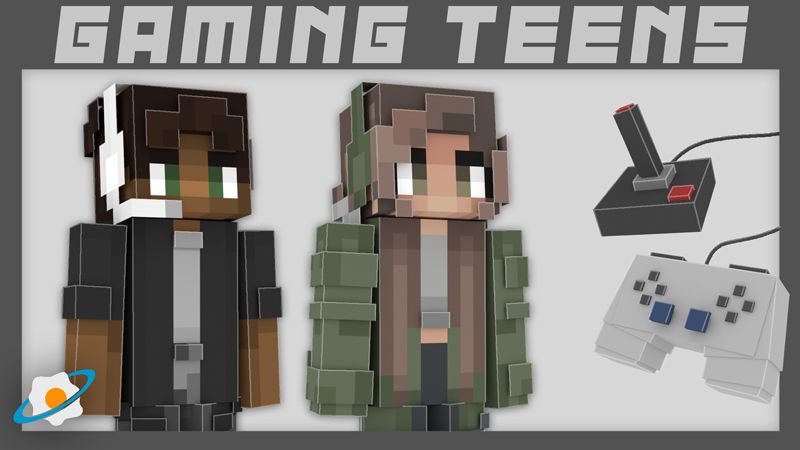 Gaming Teens on the Minecraft Marketplace by NovaEGG