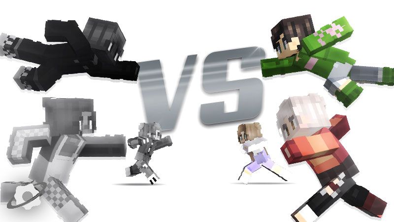 Grayscale vs Rainbow on the Minecraft Marketplace by NovaEGG