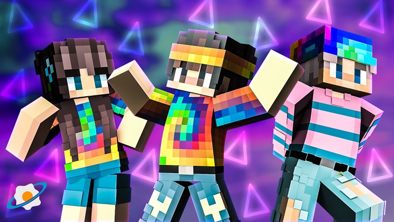 Tie-Dye Fashion on the Minecraft Marketplace by NovaEGG