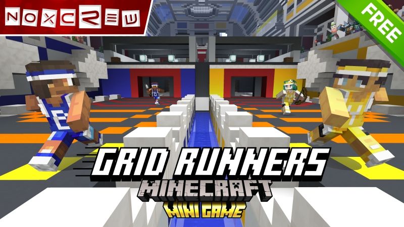 Grid Runners on the Minecraft Marketplace by Noxcrew