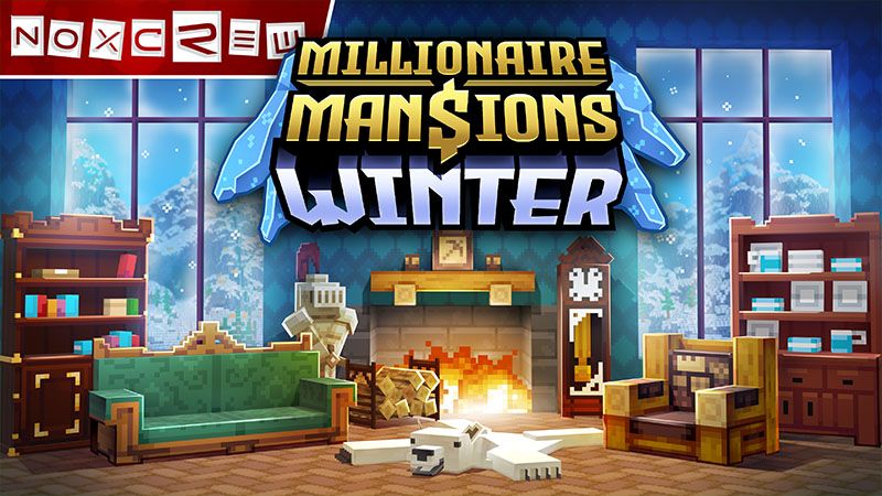 Millionaire Mansions: Winter on the Minecraft Marketplace by Noxcrew