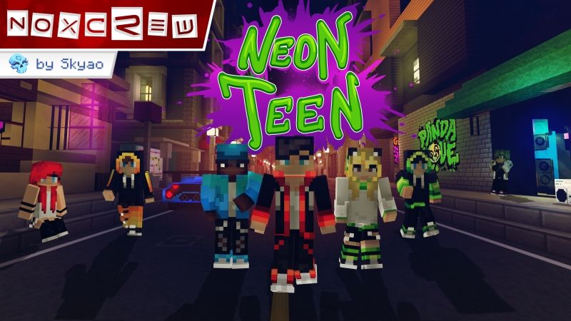 Neon Teen on the Minecraft Marketplace by Noxcrew