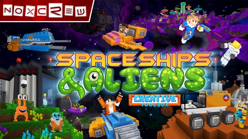 Spaceships & Aliens on the Minecraft Marketplace by Noxcrew