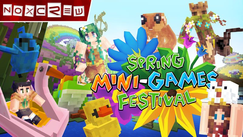 Spring Mini-Games Festival on the Minecraft Marketplace by Noxcrew