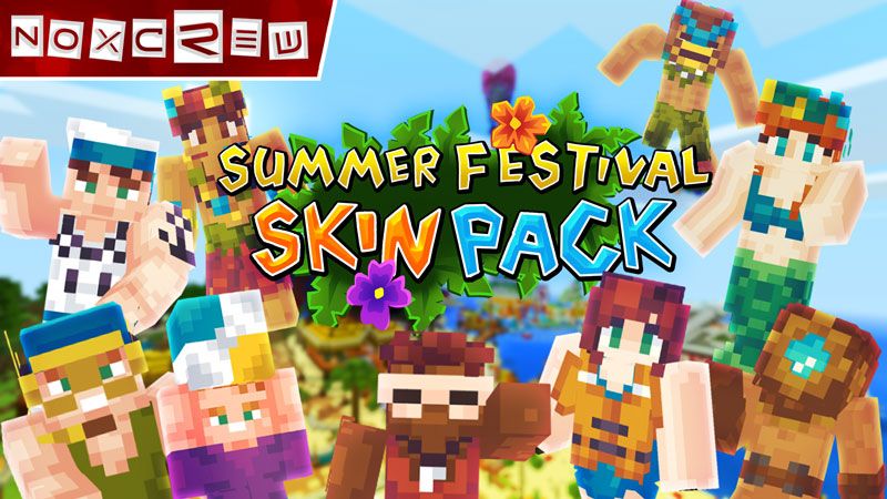 Summer Festival Skin Pack on the Minecraft Marketplace by Noxcrew