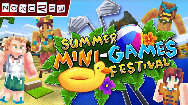 Summer Mini-Games Festival on the Minecraft Marketplace by Noxcrew