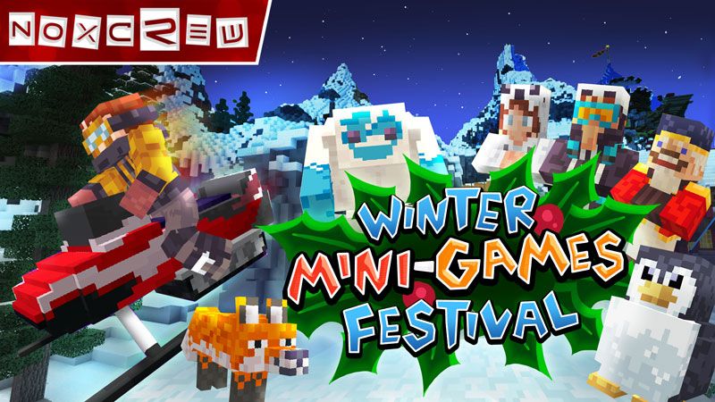 Winter Mini-Games Festival on the Minecraft Marketplace by Noxcrew