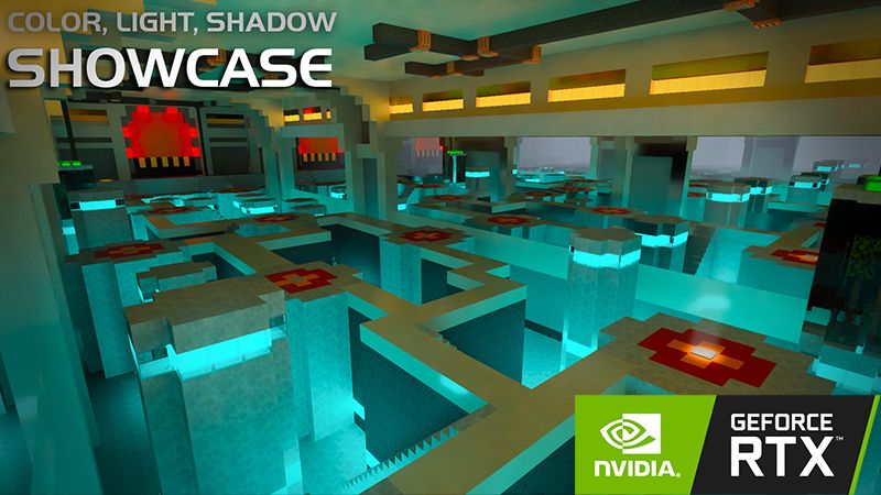 Color, Light and Shadow RTX on the Minecraft Marketplace by Nvidia