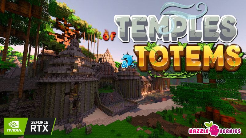 Of  Temples and Totems RTX on the Minecraft Marketplace by Nvidia