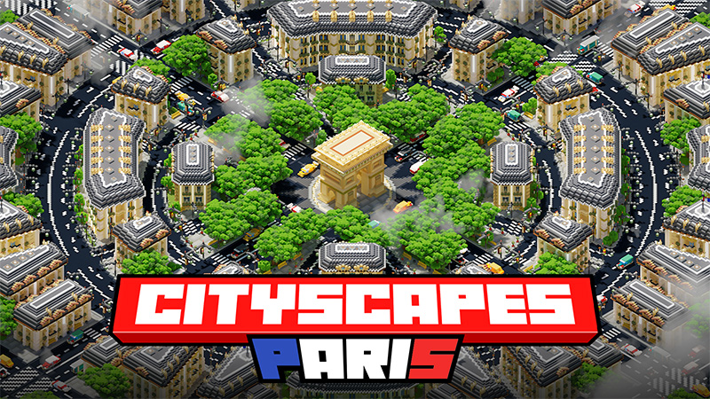 Cityscapes Paris on the Minecraft Marketplace by Octovon