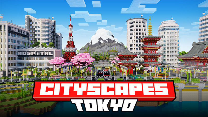 Cityscapes Tokyo on the Minecraft Marketplace by Octovon