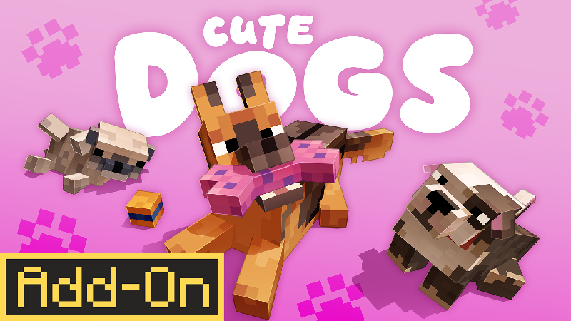 Cute Dogs Add-On on the Minecraft Marketplace by Octovon