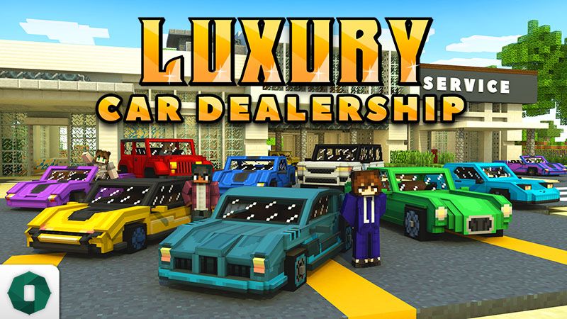 Luxury Car Dealership on the Minecraft Marketplace by octovon