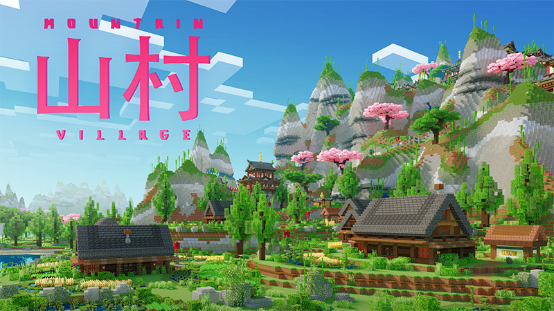 Mountain Settlement on the Minecraft Marketplace by Octovon
