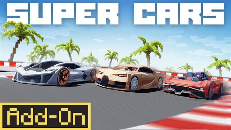 Super Cars Add-On on the Minecraft Marketplace by Octovon