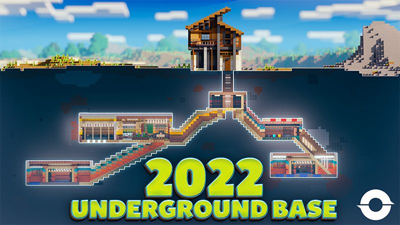 2022 Underground Base on the Minecraft Marketplace by Odyssey Builds