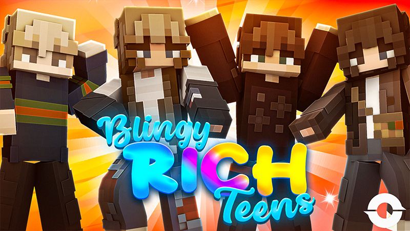 Blingy Rich Teens on the Minecraft Marketplace by Odyssey Builds