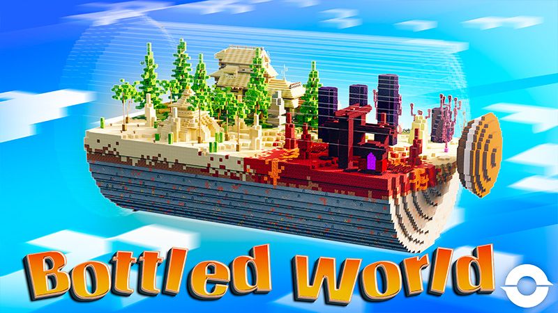 Bottled World on the Minecraft Marketplace by Odyssey Builds