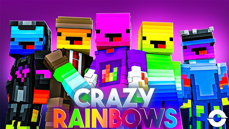 Crazy Rainbows on the Minecraft Marketplace by Odyssey Builds