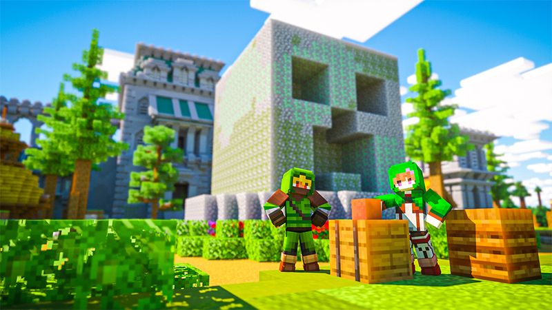 Creeper Temple on the Minecraft Marketplace by Odyssey Builds