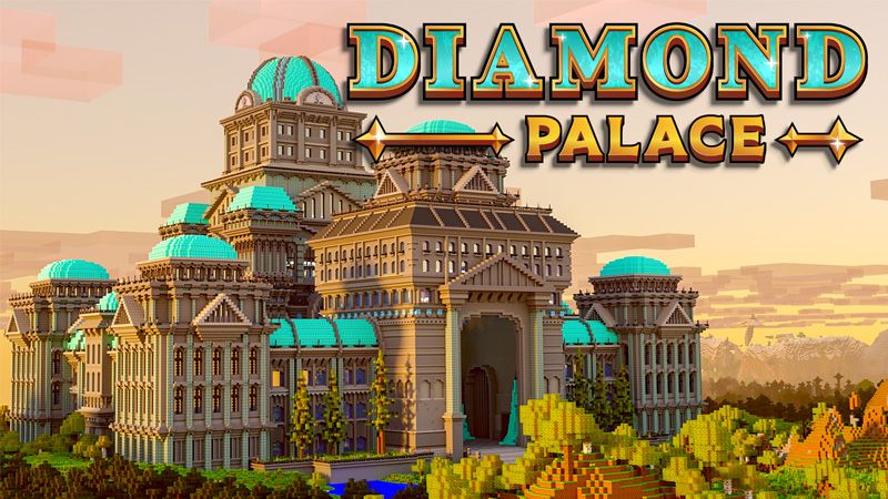 Diamond Palace on the Minecraft Marketplace by odyssey-builds