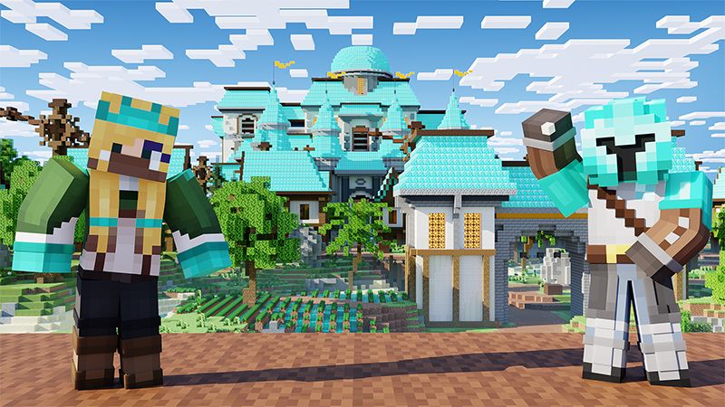 Diamond Village on the Minecraft Marketplace by Odyssey Builds