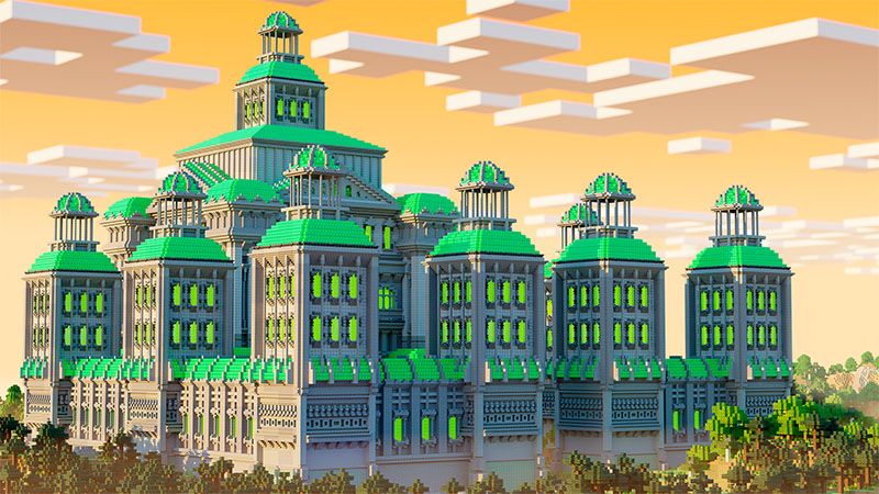 Emerald Palace on the Minecraft Marketplace by Odyssey Builds