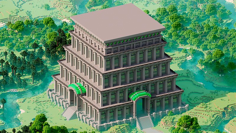 Emerald Temple on the Minecraft Marketplace by Odyssey Builds