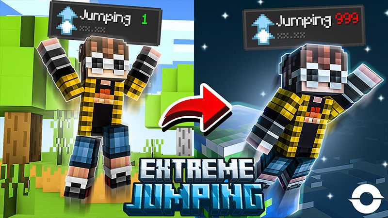 Extreme Jumping on the Minecraft Marketplace by Odyssey Builds