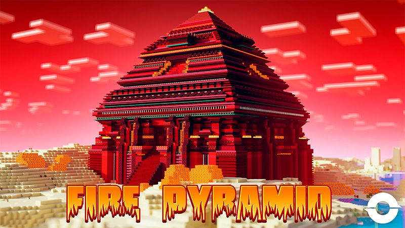 Fire Pyramid on the Minecraft Marketplace by Odyssey Builds