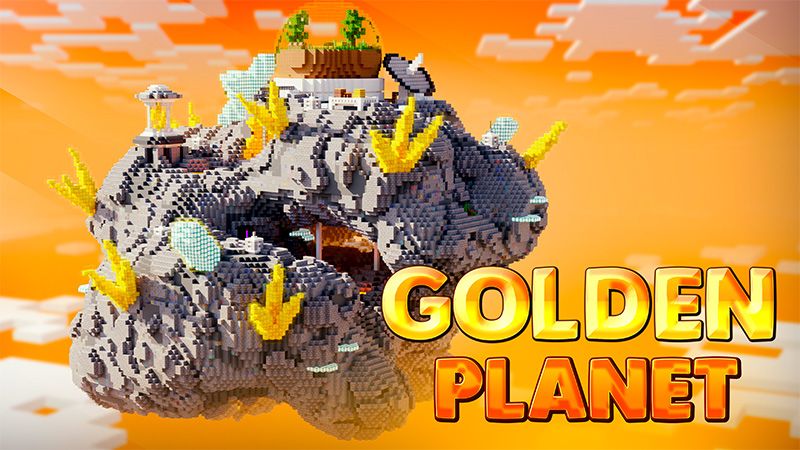 Golden Planet on the Minecraft Marketplace by Odyssey Builds