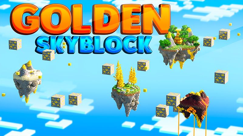 Golden Skyblock on the Minecraft Marketplace by Odyssey Builds