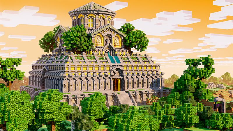 Golden Temple on the Minecraft Marketplace by Odyssey Builds