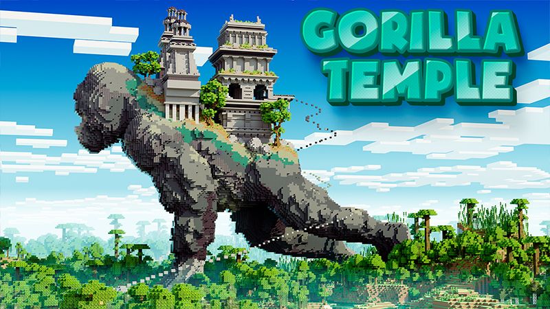 Gorilla Temple on the Minecraft Marketplace by Odyssey Builds