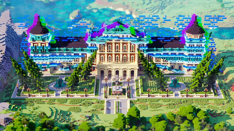 Hacked Palace on the Minecraft Marketplace by Odyssey Builds