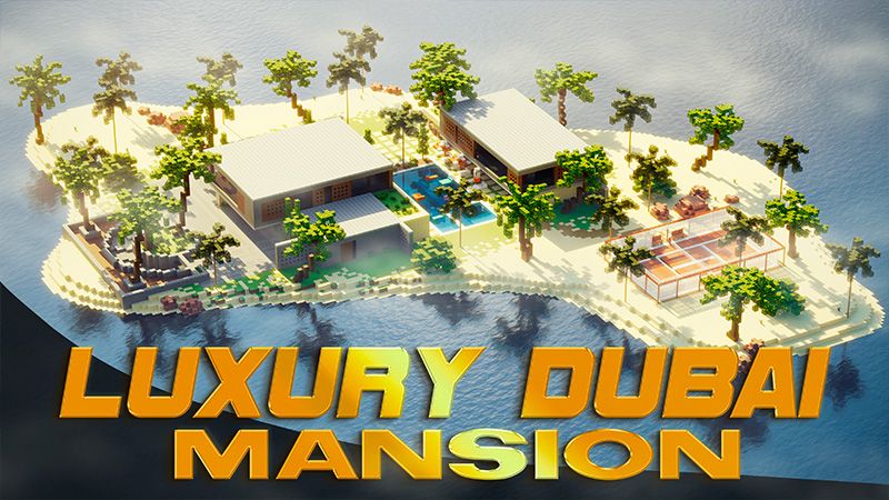 Luxury Dubai Mansion on the Minecraft Marketplace by Odyssey Builds